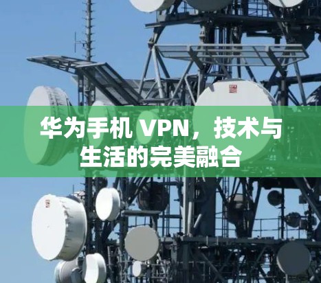 华为手机 VPN,技术与生活的完美融合 华为手机 VPN,技术与生活的完美融合