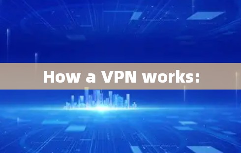 How a VPN works: How a VPN works: