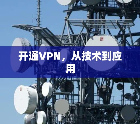 开通VPN,从技术到应用 开通VPN,从技术到应用