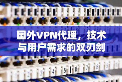 国外VPN代理，技术与用户需求的双刃剑