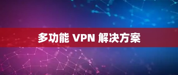 多功能 VPN 解决方案 多功能 VPN 解决方案