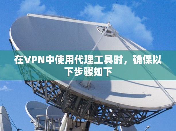 在VPN中使用代理工具时，确保以下步骤如下