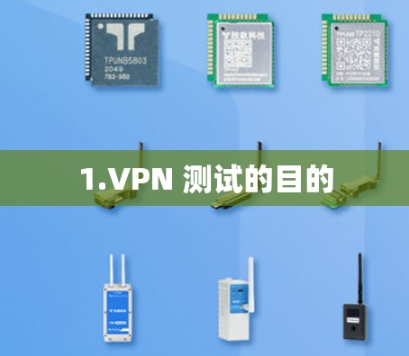 1.VPN 测试的目的 1.VPN 测试的目的