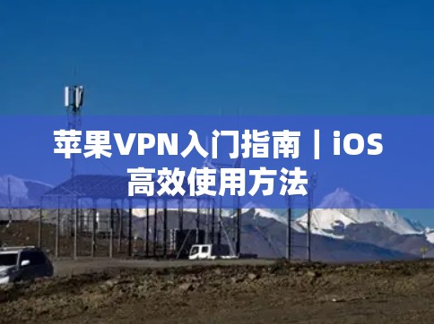苹果VPN入门指南|iOS高效使用方法 苹果VPN入门指南|iOS高效使用方法