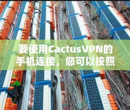 要使用CactusVPN的手机连接,您可以按照以下步骤进行操作 要使用CactusVPN的手机连接,您可以按照以下步骤进行操作