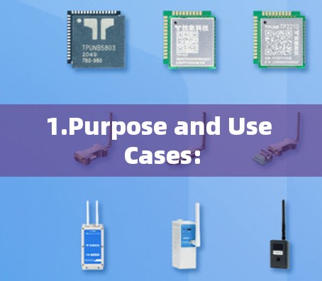 1.Purpose and Use Cases: 1.Purpose and Use Cases: